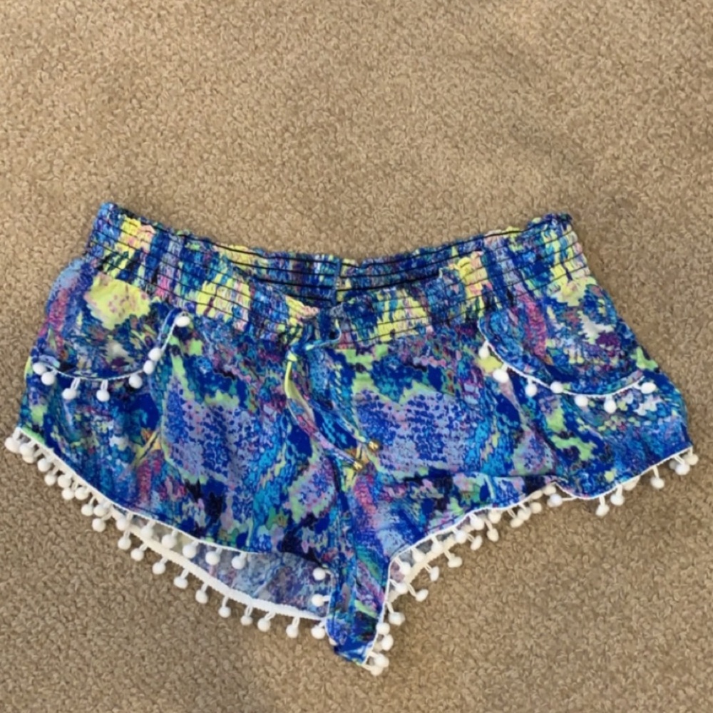 Swim cover up shorts